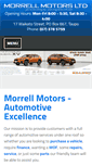 Mobile Screenshot of morrellmotors.co.nz